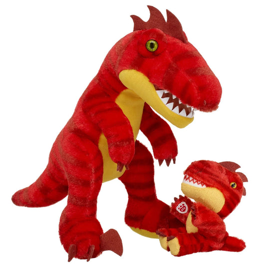 Red Raptor Stuffed Animal Mini Beans Gift Set | Build-A-Bear® - US 0346