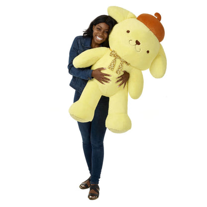 Hello Kitty® and Friends Giant Pompompurin™ &amp; Gift Bow | Build-A-Bear® - US 8350
