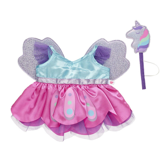 Fairy Dress, Wings &amp; Unicorn Wand for Plush Toys | Build-A-Bear® - US 1432