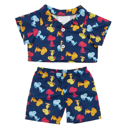 Peanuts® Snoopy Pajama Set for Plush Toys | Build-A-Bear® - US 1191