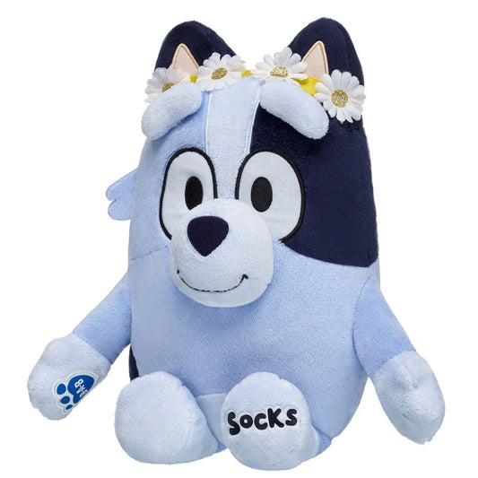 Socks Plush Puppy w/ Flower Crown | Build-A-Bear - US 2526