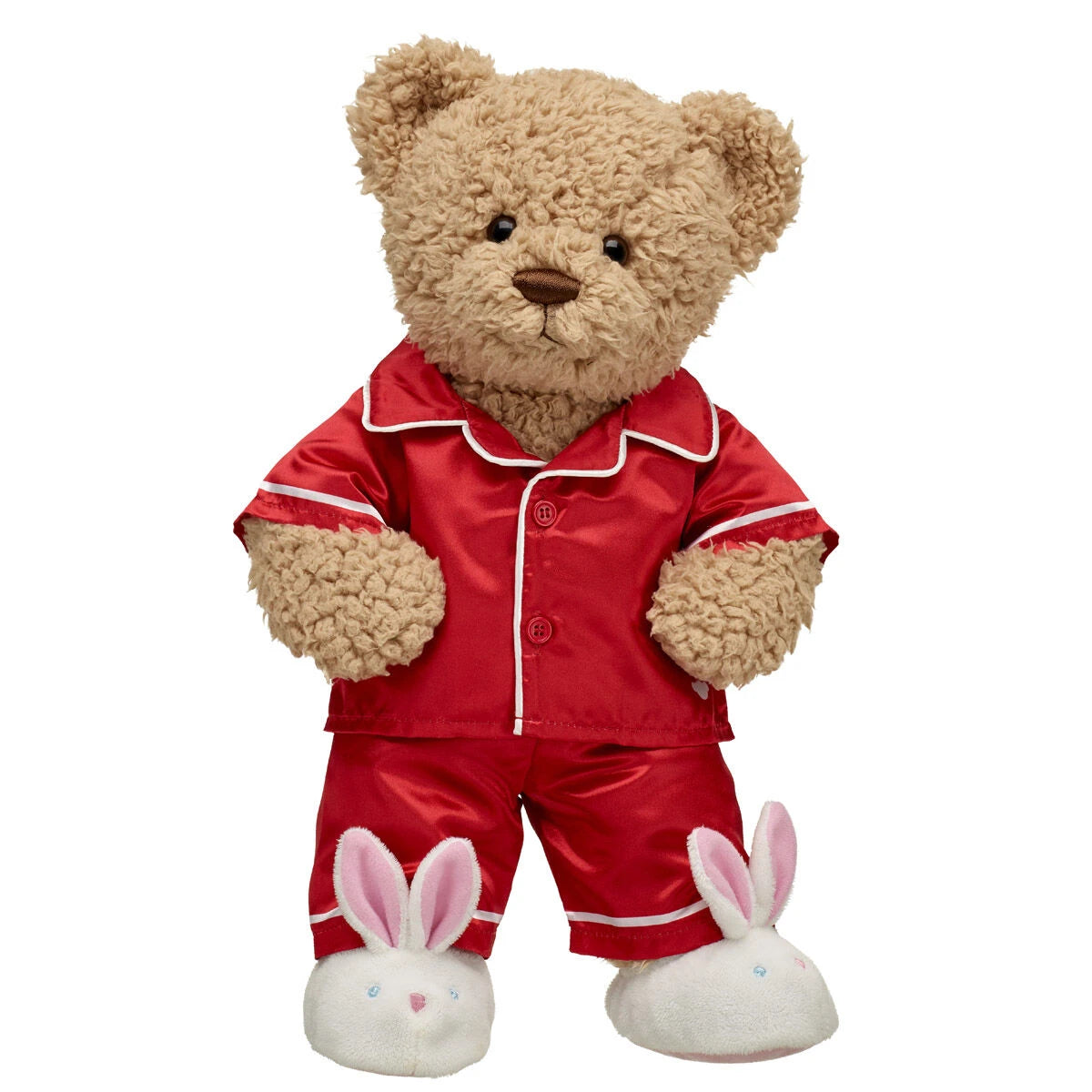 Timeless Teddy Bear Red Satin Pajama Gift Set| Build-A-Bear® - US 9651