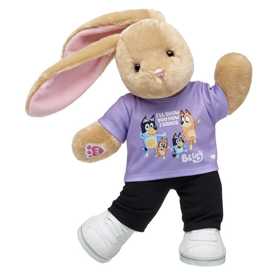 Pawlette™ Bunny Plush Bluey Dance Gift Set | Build-A-Bear® - US 8365