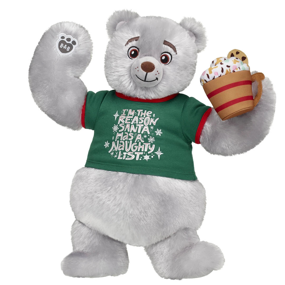 Grizz Stuffed Animal Merry Mission Gift Set | Build-A-Bear® - US 1362