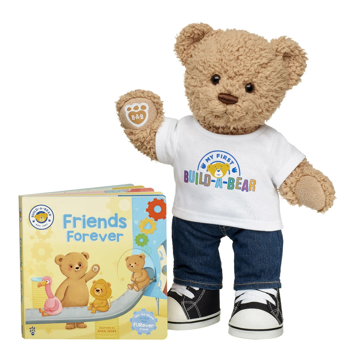 Timeless Teddy Bear "Friends Forever" Book Set | Build-A-Bear® - US 1831