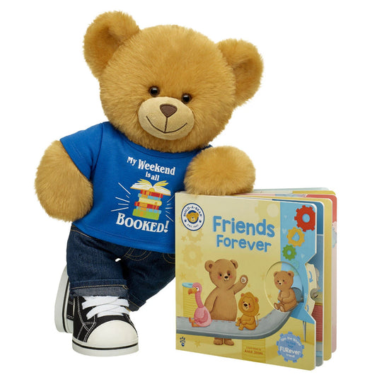 Read Teddy Bear "Friends Forever" Book Set | Build-A-Bear® - US 8386