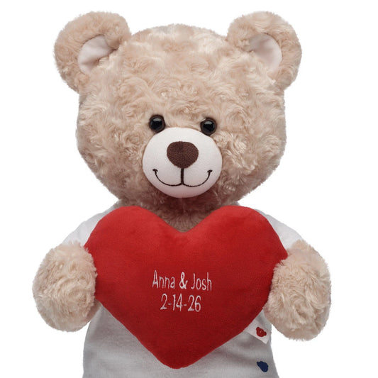 Online Exclusive Embroidered Gifting Red | Build-A-Bear - US 3856