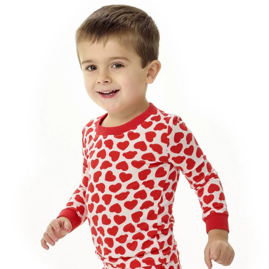 Build-A-Bear Pajama Shop™ Red Hearts PJ Top - Toddler and Youth - US 0787