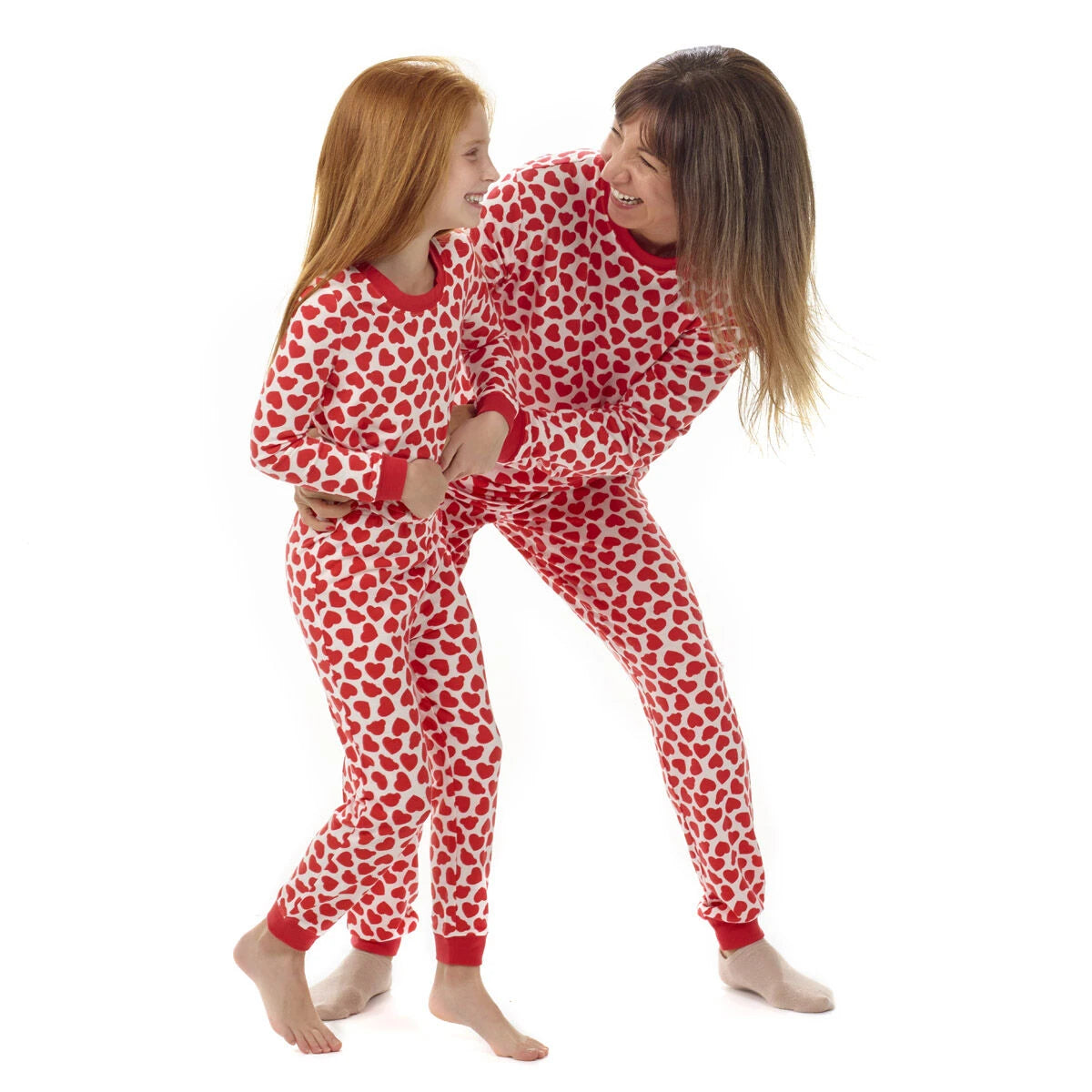 Build-A-Bear Pajama Shop™ Red Hearts PJ Top - Adult - US 8191