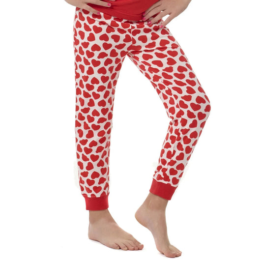 Build-A-Bear Pajama Shop™ Red Hearts PJ Pants - Toddler and Youth - US 7833