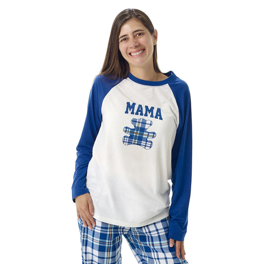 Build-A-Bear Pajama Shop™ Mama Bear Raglan Top - Adult - US 5863