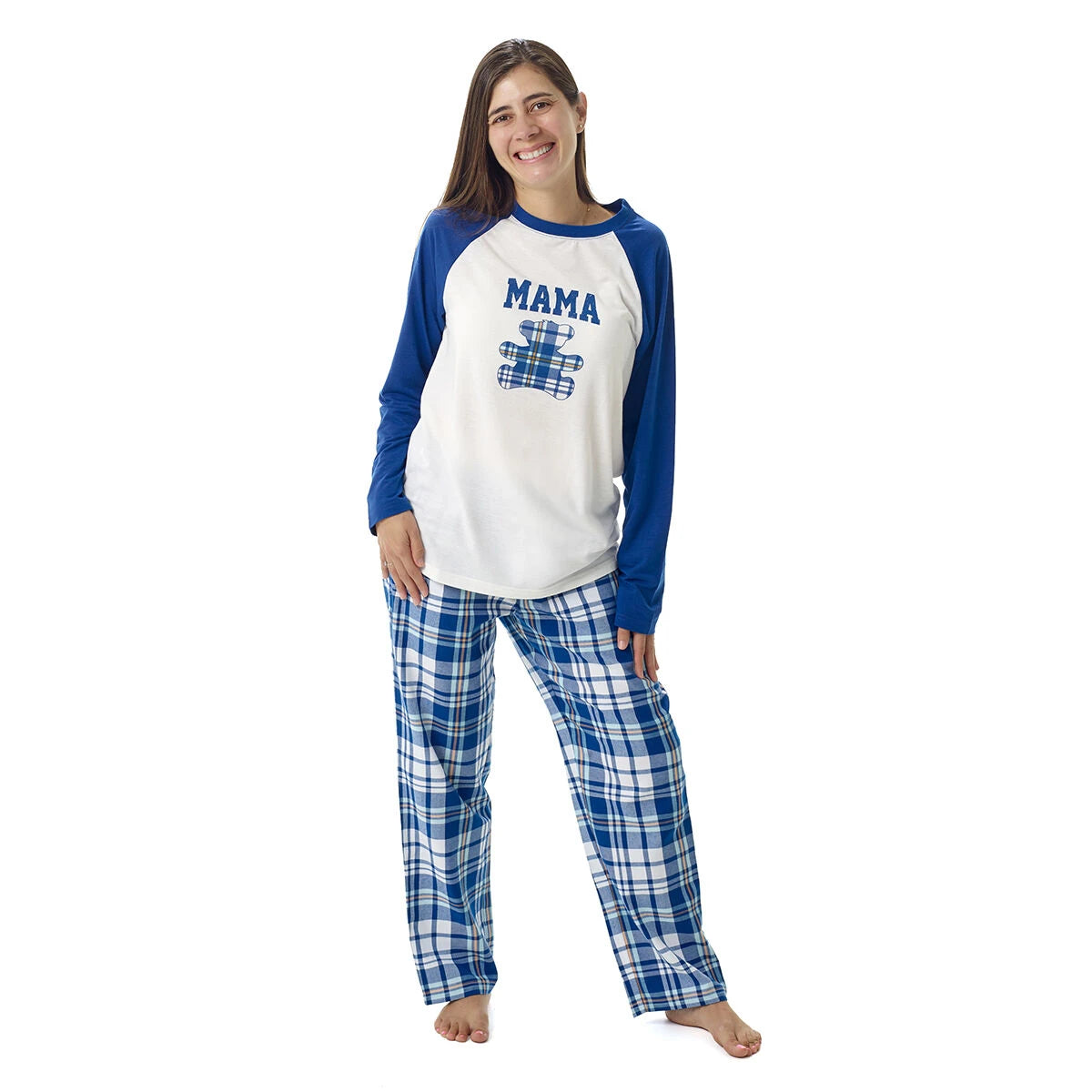Build-A-Bear Pajama Shop™ Mama Bear Raglan Top - Adult - US 8745