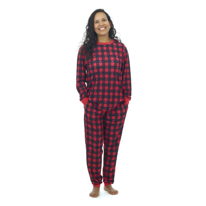 Build-A-Bear Pajama Shop™ Buffalo Check Top - Adult - US 0788