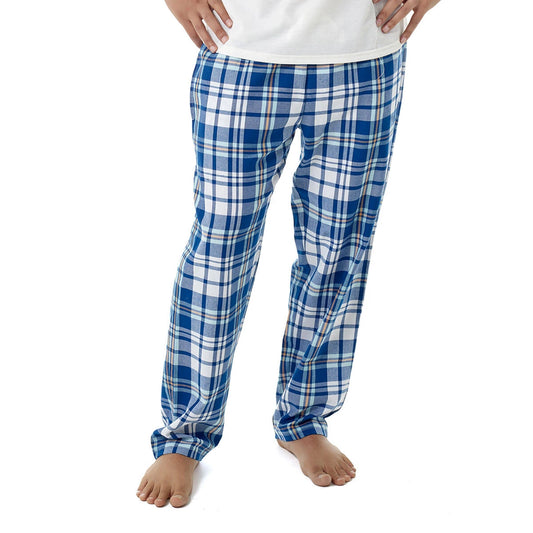 Build-A-Bear Pajama Shop™ Blue Plaid Pants - Adult - US 3011
