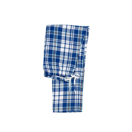 Build-A-Bear Pajama Shop™ Blue Plaid Pants - Adult - US 5099