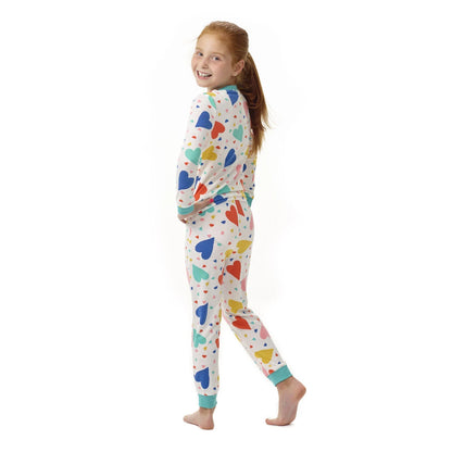 Build-A-Bear Pajama Shop™ Colorful Hearts PJ Top - Toddler and Youth - US 4277