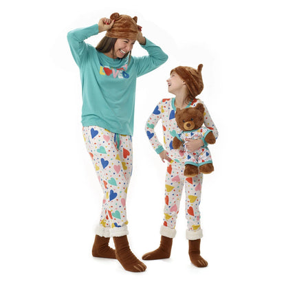 Build-A-Bear Pajama Shop™ Colorful Hearts PJ Top - Toddler and Youth - US 4277