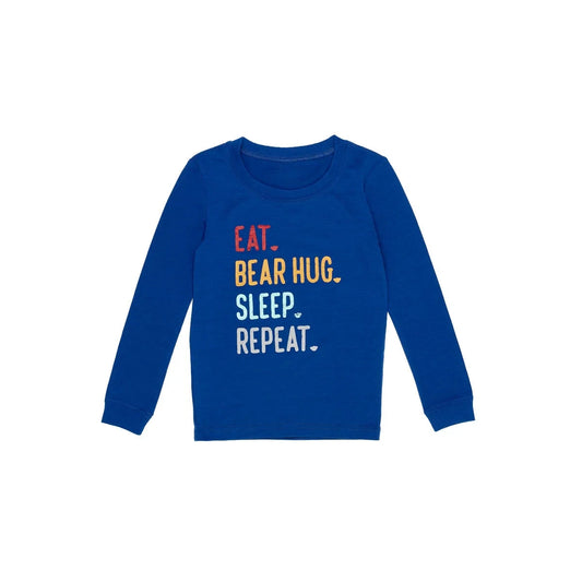 Build-A-Bear Pajama Shop™ Eat Sleep Repeat Top - Toddler &amp; Youth - US 7825