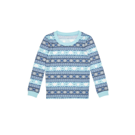 Build-A-Bear Pajama Shop™ Winter Fair Isle Top - Toddler &amp; Youth - US 6355