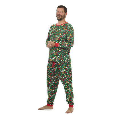 Build-A-Bear Pajama Shop™ Holiday Print Pants - Adult - US 5810