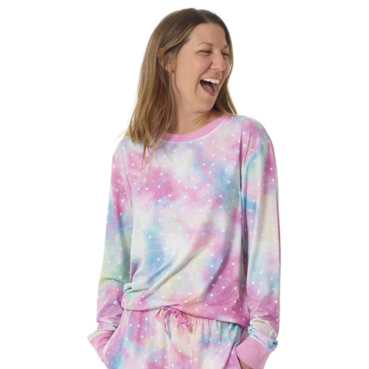 Build-A-Bear Pajama Shop™ Rainbow Galaxy Top - Adult - US 8641