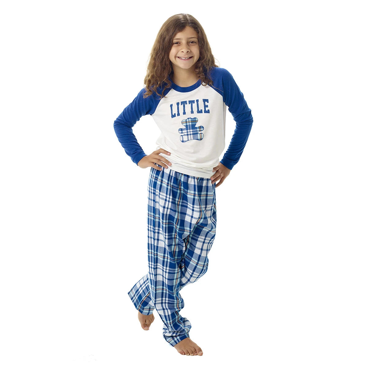 Build-A-Bear Pajama Shop™ Blue Plaid Pants - Toddler &amp; Youth - US 1763