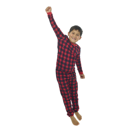 Build-A-Bear Pajama Shop™ Buffalo Check Top - Toddler &amp; Youth - US 6420