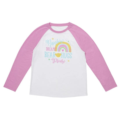 Build-A-Bear Pajama Shop™ Rainbow Dreams &amp; Bear Hugs Please PJ Top - Adult - US 4617
