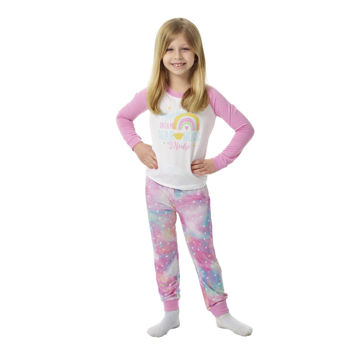 Build-A-Bear Pajama Shop™ Rainbow Dreams &amp; Bear Hugs Please PJ Top - Toddler &amp; Youth - US 3870
