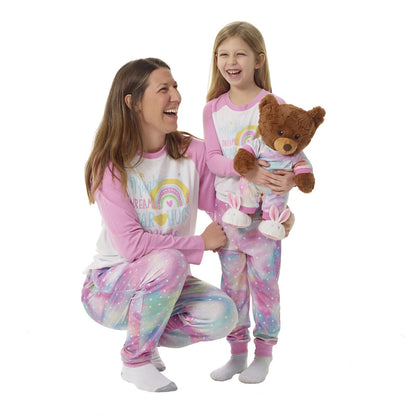 Build-A-Bear Pajama Shop™ Rainbow Dreams &amp; Bear Hugs Please PJ Top - Toddler &amp; Youth - US 3870