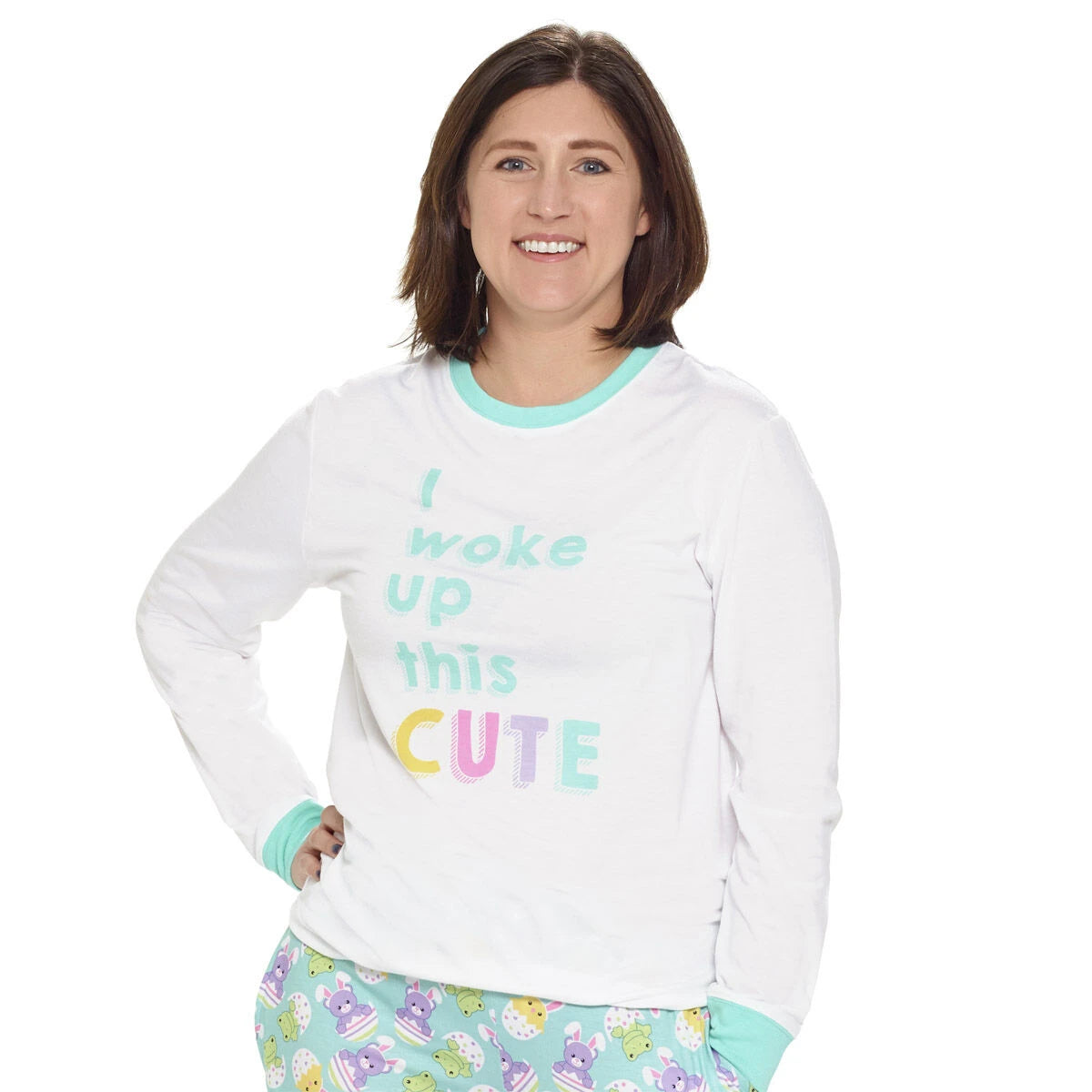 Build-A-Bear Pajama Shop™ "I Woke Up This Cute" PJ Top - Adult - US 3046