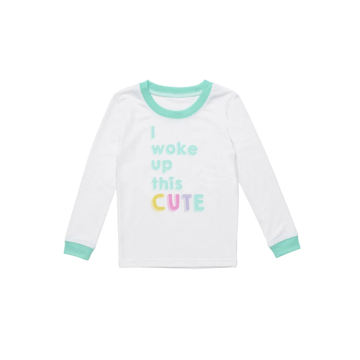 Build-A-Bear Pajama Shop™ "I Woke Up This Cute" PJ Top - Toddler and Youth - US 7962