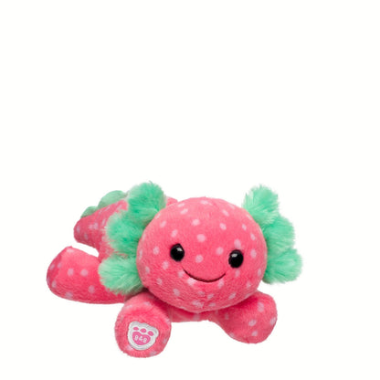 Build-A-Bear Mini Beans Strawberry Axolotl Stuffed | BAB - US 9358