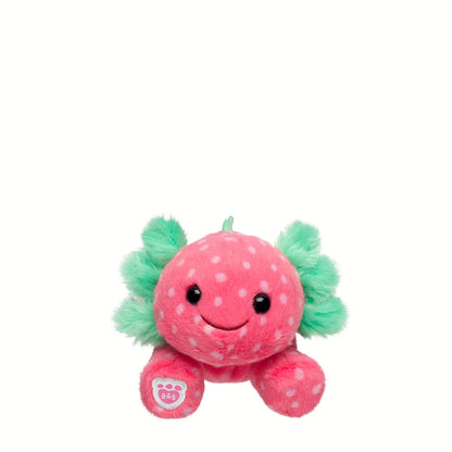 Build-A-Bear Mini Beans Strawberry Axolotl Stuffed | BAB - US 9358
