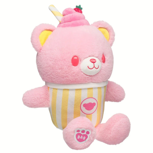 Strawberry Lemonade Bear Slushie Plushie | Build-A-Bear - US 3297