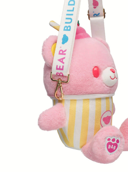 Strawberry Lemonade Bear Slushie Plushie | Build-A-Bear - US 1559