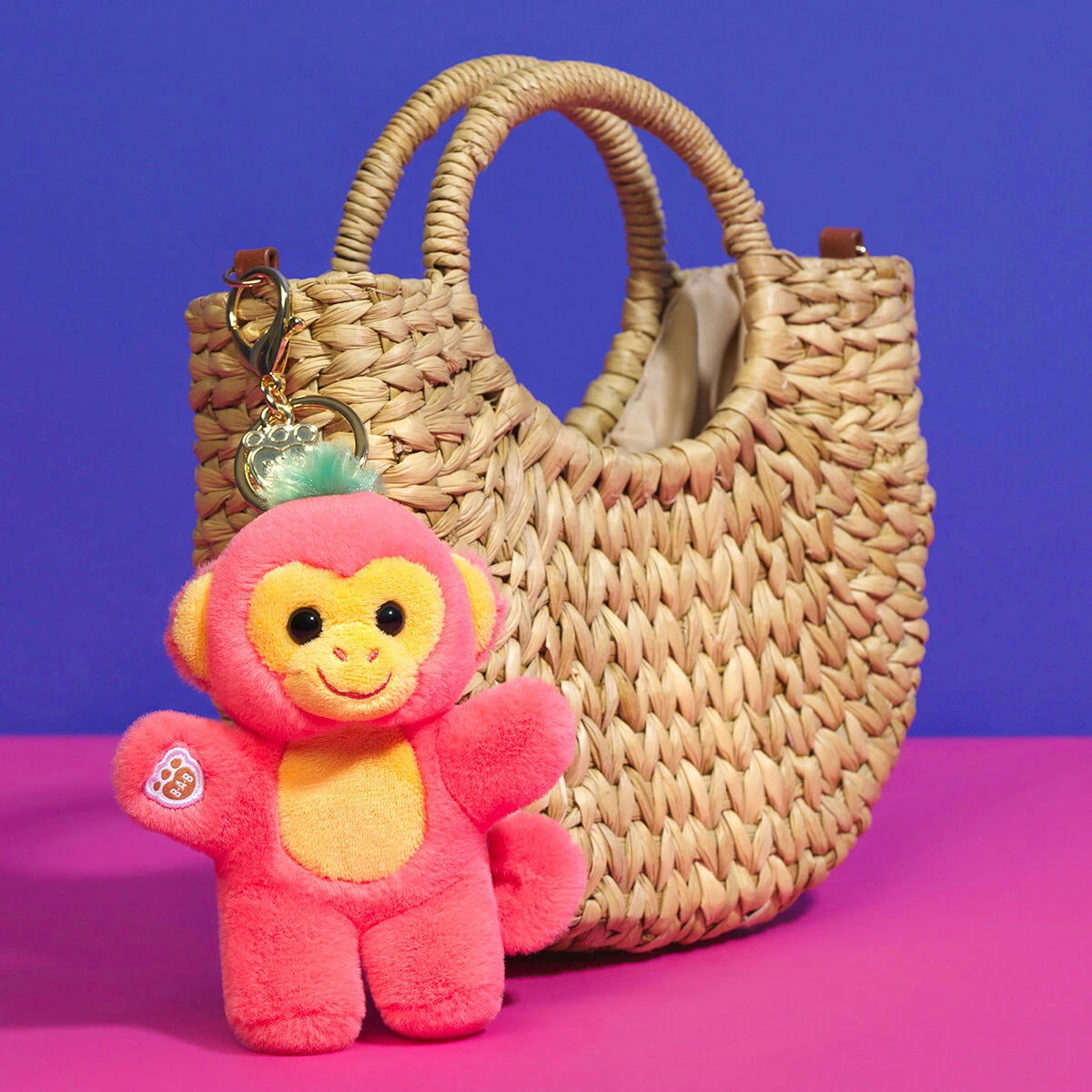 Mango Monkey Bag Charm | Build-A-Bear - US 8194