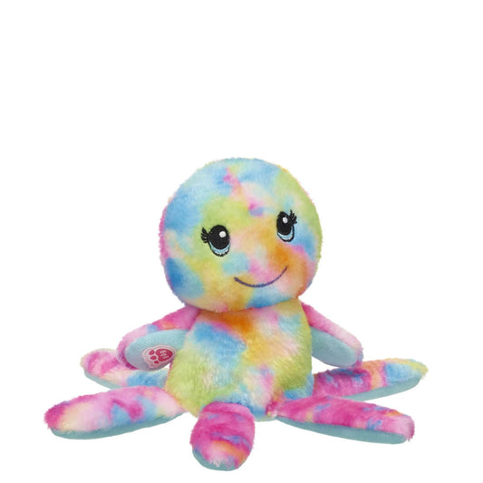 Mini Beans Rainbow Octopus Stuffed Animal - US 9121