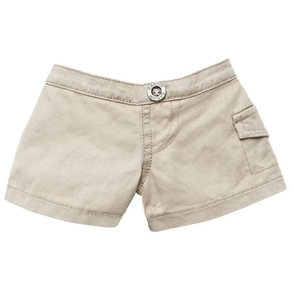 Tiny Pocket Khaki Shorts for Stuffed Animals | Build-A-Bear® - US 6886