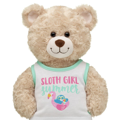 Sloth Girl Summer Tank for Plush Toys | Build-A-Bear® - US 6012