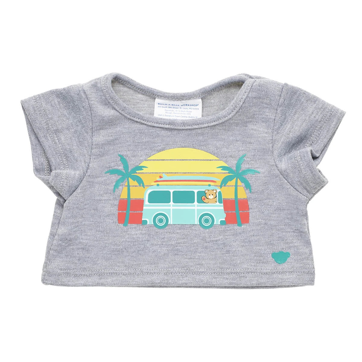 Summer Van T-Shirt for Stuffed Animals | Build-A-Bear® - US 9765