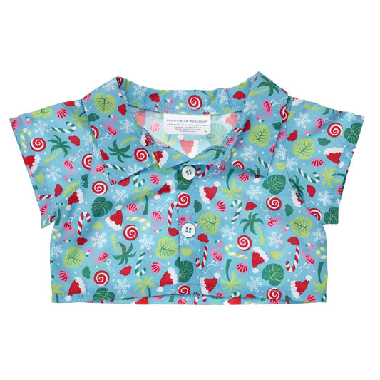 Tropical Christmas Shirt for Stuffed Animals | Build-A-Bear® - US 2788