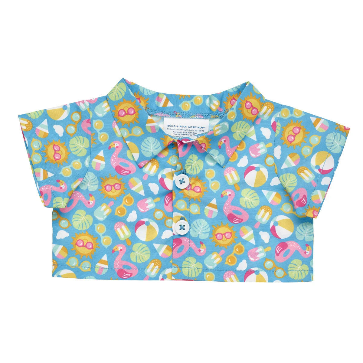 Summer Camp Shirt for Plush Toys | Build-A-Bear® - US 0105