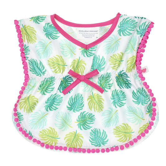 Palm Leaf Swim Coverup for Stuffed Animals | Build-A-Bear® - US 5333