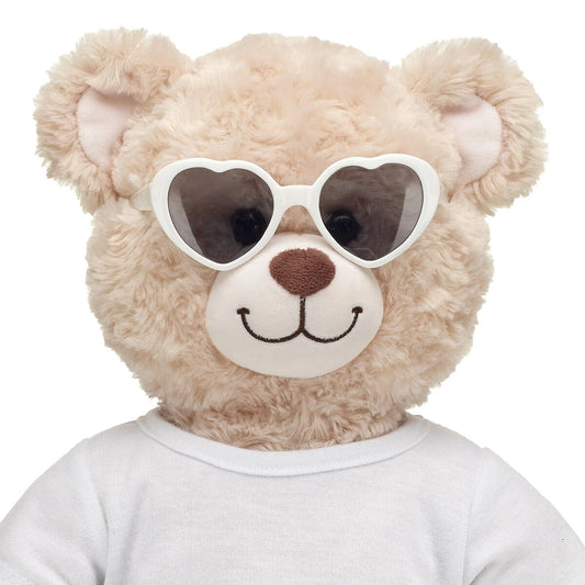 White Heart Sunglasses for Stuffed Animals | Build-A-Bear® - US 9465