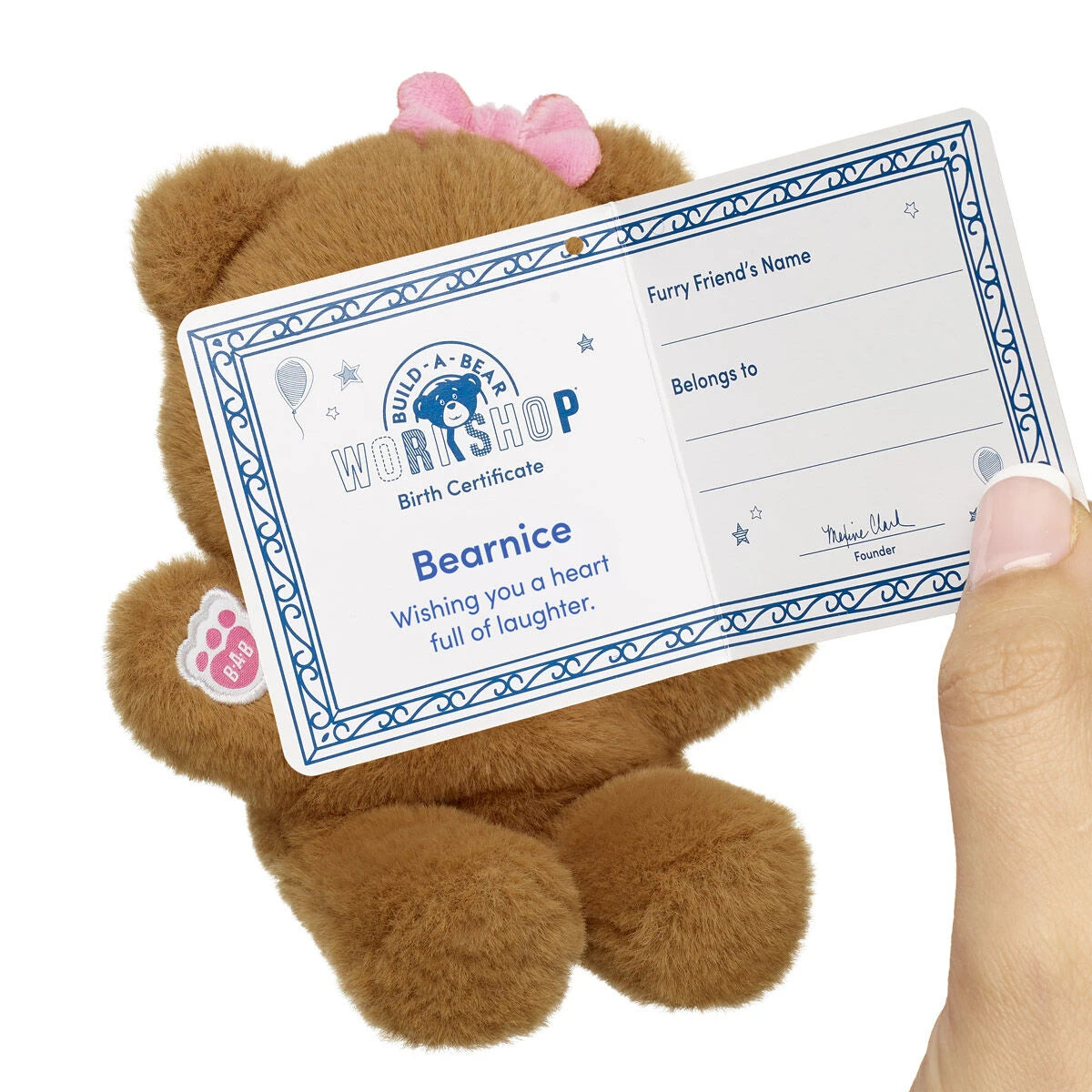 Mini Beans® Kabu™ Bearnice Plush Teddy Bear | Build-A-Bear® - US 4278