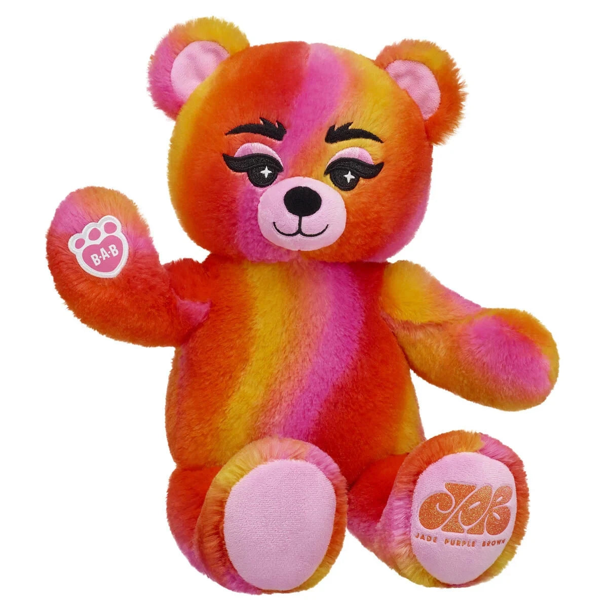 Vibe Out Bear by Jade Purple Brown | Build-A-Bear® - US 1056