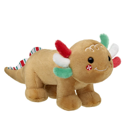 Gingerbread Axolotl Stuffed Animal - US 8357