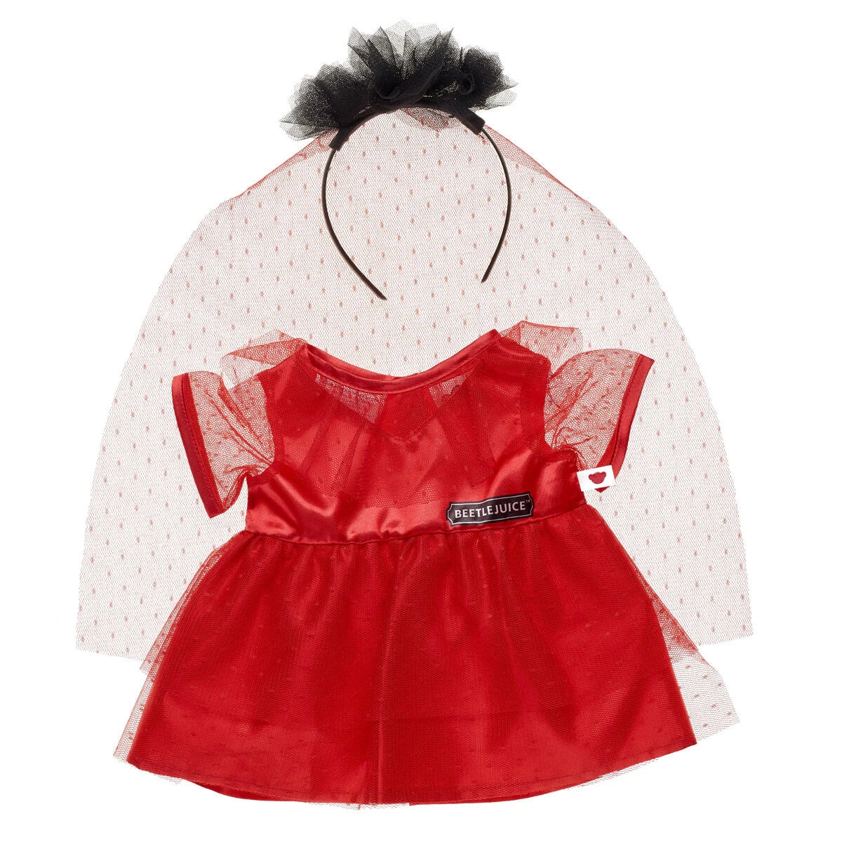 Beetlejuice Lydia Deetz Dress for Plush Toys | Online Only | Build-A-Bear® - US 0189