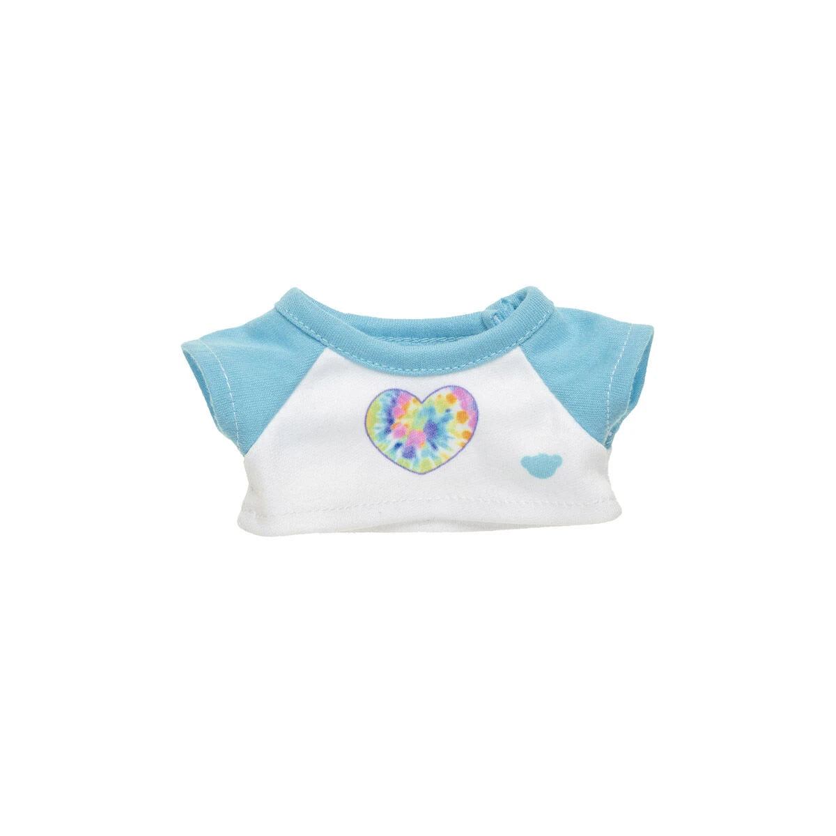 Mini Beans® Pawlette™ Plush &amp; Tie-Dye Heart Tee | Build-A-Bear® - US 0092